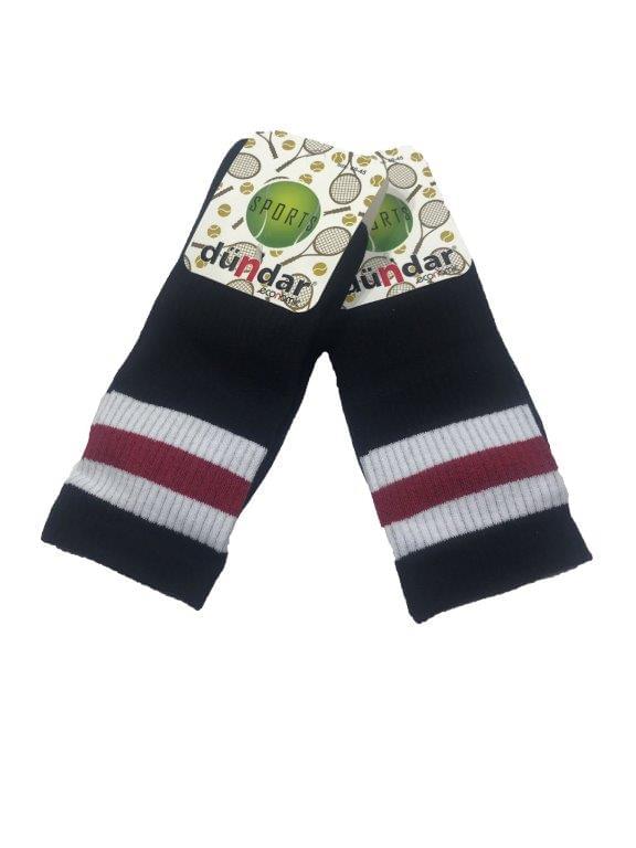 Αθλητικές κάλτσες Πετσετέ 2 ζευγάρια Μαύρο