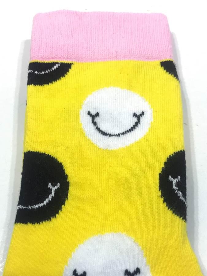 Γυναικεία Βαμβακερή Κάλτσα Με Σχέδιο